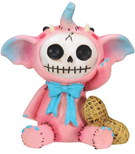 SUMMIT COLLECTION StealStreet Pink Elefun Elephant Furry Bones Statue Display