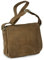 Hamosons â€“ Damen-Handtasche GröÃŸe M/Umhängetasche im Retro-Look aus Büffel-Leder, Braun, Modell 577