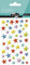 Maildor 560501C Packung mit Stickers Cooky 3D (1 Bogen, 7,5 x 12 cm, ideal zum Dekorieren, Sammeln oder Verschenken, Sterne) 1 Pack
