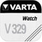INKSTORE VARTA Pile oxyde Argent pour Montres, V329, 1,55 Volt, 36mAh