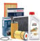 Kit tagliando 4 FILTRI Bosch + 5Lt olio Castrol Professional LongLife III 5W30
