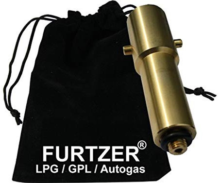 Furtzer® LPG GPL Autogas Adattatore M10 BAIONETTA Versione Lunga (Circa 100 mm) con Il Sacchetto in Tessuto