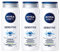 Nivea Men Sensitive Shower Gel Pack of 3 x 500 ml