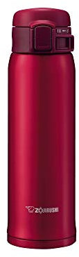 Zojirushi SM-SE48RZ Stainless Steel Vacuum Insulated Mug, 16-Ounce, Garnet Red