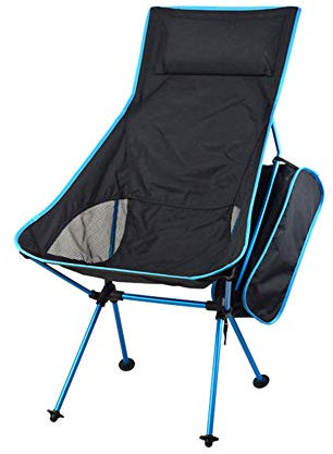 WANGLXFC Outdoorstuhl Faltbar, Ultraleichter, Campingstuhl Tragbar Leicht Faltbar Camping Stuhl für Backpacking, Wandern, Picknick, Fische, D