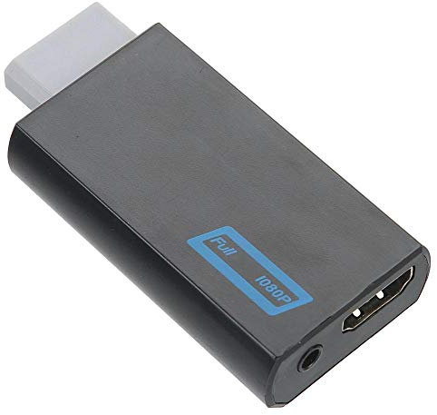 para convertidor de a HDMI, Adaptador convertidor Full HD 1080P, Salida de Audio y Video de 3,5 mm