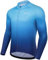 ROTTO Herren Radtrikot Fahrradtrikot Langarm Rennrad Trikot Farbverlauf Reihe