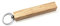 WoodBi Großer Schlüsselanhänger aus Holz XXL Größe Turnhalle Schuppen Hotelzimmer Verein Made in Germany (Rosenholz, ohne Gravur)