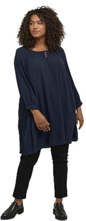 Kaffe Curve Damen Kcami 3/4 Sl Tunic Tunic Shirt