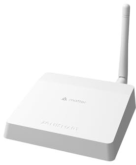 zemismart Matter M6 ZigBee Bridge Works with Tuya Zigbee sub Device Smart Home Automatition System IOS Timer Siri Voice Control, Work with Homekit