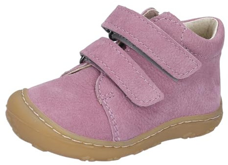 RICOSTA Mädchen Stiefel Chrisy, Baby und Kleinkinder Lauflernschuhe, Weite: Mittel, lose Einlage, terracare, Klettstiefel, Purple (340), 22 EU