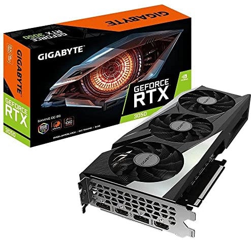 Gigabyte Graphics Card RTX 3050 Gaming OC 8G