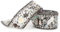 Cyrank Kristall Strassband, 2,5cm Diamantband, Funkelndes Strassband, Rhinestones Strassbandrolle mit Diamond Mesh Wrap Roll Strass Mesh Ribbon für Basteldekoration(Schwarze Kette aus schwarzem Stein)