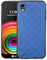 ELISORLI Kompatibel mit LG X Power Hülle Robuste Dünn Slim Cell Zubehör Anti-Rutsch Passform Gummi TPU Handyschutz Ganzkörper Silikon Weich Bumper Cover für XPower 1 LS755 K450 Damen Herren Blau