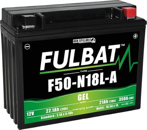 FULBAT BATTERIE MOTO FULBAT GEL F50-N18L-A3 12V 20AH 260A