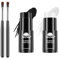 EBANKU Colori Viso Corpo Pittura Stick Olio Bastoncini Neri Crema Sportiva Scheletro Joker Mimo Fondotintat Pittura per il Viso per Halloween Cosplay Festa (Noir et blanc)