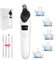 Extracteur de points noirs 2024, nettoyeur de pores du visage, 5 puissances d'aspiration, 5 sondes, kit d'aspirateur électrique pour points noirs rechargeable par USB, outil d'extraction d'acné pour