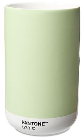 PANTONE Mini Porzellan Vase, in Geschenkbox, 500ml, Light Green 578C
