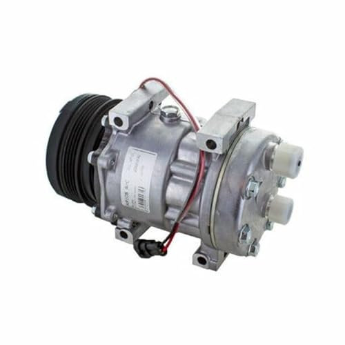 AMA Compressore Aria Condizionata per Trattori – Compatibile con Riferimento Originale Sanden 8279, 7,41 kg, Prestazioni Affidabili e Materiali di Alta qualità