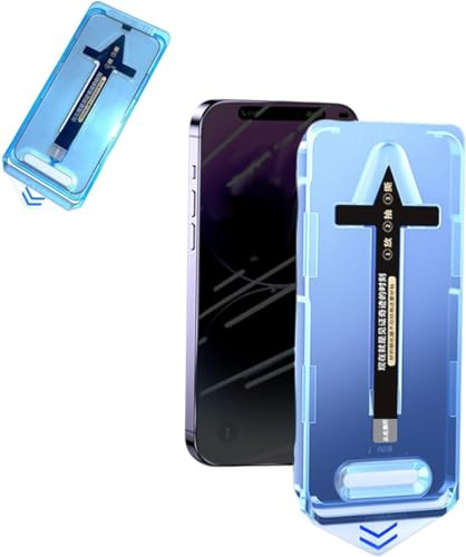 Pisheng Invisible Artifact Screen Protector - Dust Free Without Bubbles, Suitable For iPhone 13/14/15 series Invisible Artifact Screen Protector (Privacy, For iPhone 13)