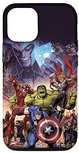 Hülle für iPhone 12/12 Pro Comiccover von Marvel The Avengers Infinity Saga