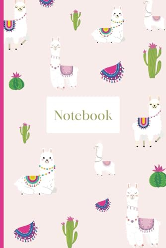 A5 Llama Notebook: 120 lined pages.