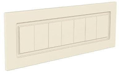 M2 Traders Country Shaker Kitchen Pan Drawer Front (W) 797mm - Cream