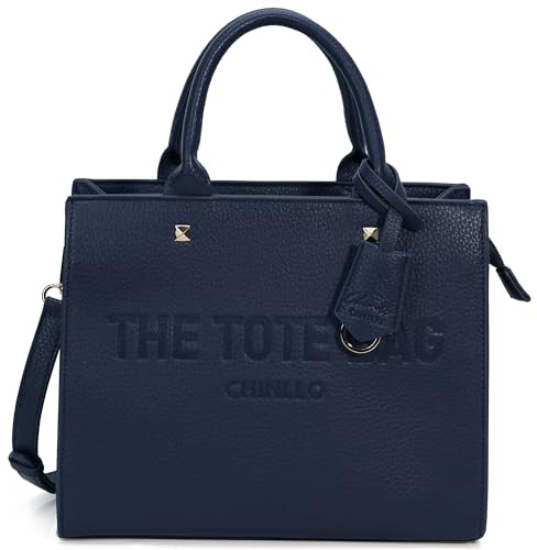 Chinllo Tote Bag for Women Top Handle Stachel Purse and Handbags with Shoulder Strap