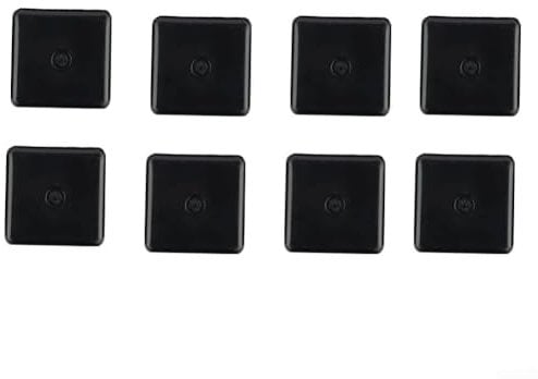 Set di 8 terminali protettivi per pannelli solari per profili standard da 40 x 40 mm