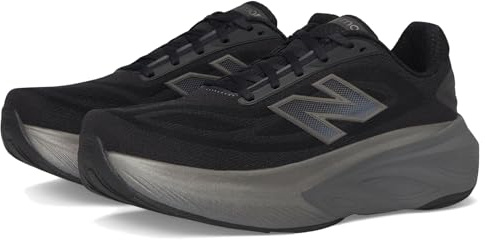 New Balance Herren Fresh Foam X More v6 Laufschuhe, Black/Castlerock/Black Metallic, 47/M