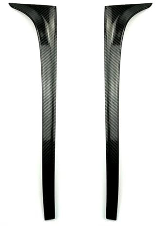 HAGBNTS Lunotto Posteriore Splitter Spoiler per VW per Golf 7 MK7 2013-2019 Spoiler Laterale Body Kit Accessori per Auto Lunotto Posteriore Splitter Ricambi Auto(Carbon Fiber Look)