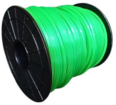 maryse Filo di Ricambio in Nylon Universale per decespugliatore e Tosaerba - Elevata Durata e Prestazioni ottimali nelle attività di decespugliamento (4mm x100 mt Quadrato)