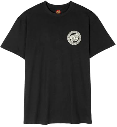 Santa Cruz Loco Dot T-Shirt Herren Shirt, schwarz, L