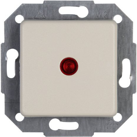 Kopp 614601077 Europa Kontrollschalter (Aus- und Wechselschalter) beleuchtet