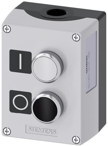Siemens SIRIUS ATC Box Metall 2 Punkte Fernbedienung 22 mm weiß 1 x M20