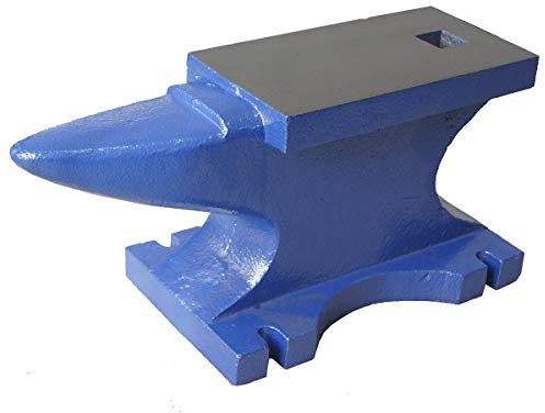 Amboss, KATSU Schmiede-Amboss 55LB 25KG Amboss aus Gusseisen mit Einzelnes Horn, für Metallarbeiten Schmuckherstellung Schweißen Werkstatt Schmiedwerkzeug 40245006