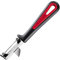 Westmark 29032270 Sparschäler Gallant für Linkshänder, PP/TPE/Edelstahl, schwarz / rot, 16,5 x 3,7 x 2 cm