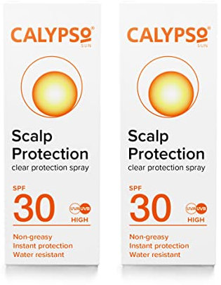 Calypso SPF30 Scalp Protector Spray 50 ml Protection solaire (2 Paquets)