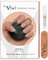 By Vixi 600 JEU D'ONGLES LONGS OVALES avec LIME À ONGLES, 10 tailles, faux ongles express à couverture complète transparente, salon professionnel et usage domestique