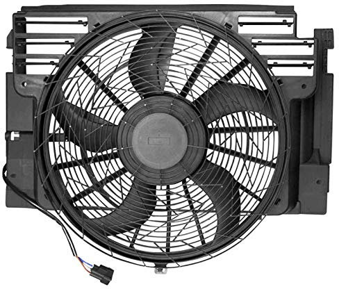 Frankberg Ventilador de Radiador Ventilador del Enfriador del Motor Compatible con X5 E53 3.0i 4.4i 4.6is 4.8is Gasolina 2000-2006 Sustituir# 64546921940