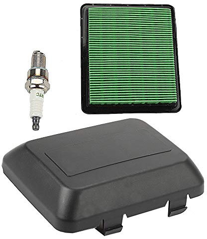 Butom 17211-ZL8-023 Air Filter 17231-Z0L-050 Cleaner Cover Spark Plug for Honda GCV135 GCV160 GCV190 Engine HRB216 HRB217 HRR216 HRS216 HRT216 HRX217 Motor Pressure Washer Push Lawn Mower
