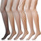 ANDIBEIQI 6 Pairs Fishnet Strümpfe Strumpfhosen Nutzstrumpfhose für Damen Netzstrümpfe