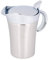 Raguso Sauce Jug Oil Pot Stainless Steel Gravy Pot Thermal Insulated Jug with Flip Lid Kitchens Buffet Gravy Pot(Large 750ml)
