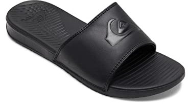 Quiksilver Herren Bright Coast Slide Sandale, SOLID Black, 43 EU