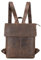 STILORD 'Charlie' Vintage Lederrucksack Braun Mittelgroßer Daypack für Damen Herren 13,3 Zoll Laptop Rucksack aus Echtem Leder, Farbe:zamora - braun