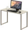 SHW 32-Zoll-Computertisch für das Heimbüro, Ahorn