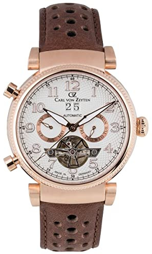 Carl von Zeyten Herren Uhr Armbanduhr Automatik Ruhestein CVZ0075RWHS