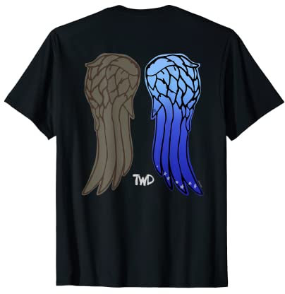 Nuevas alas de Daryl Dixon de The Walking Dead Camiseta