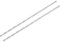 sourcing map 2 Stk. HSS Spiralbohrer (Hochgeschwindigkeitsstahl) Extra lange Twist Bohrer 3mm Bohrdurchmesser 160mm Länge