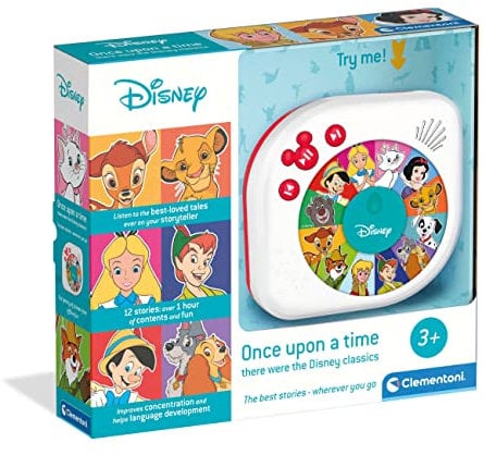 Clementoni C'era Una Volta Disney Storyteller 6 Racconti Classici e Suoni Divertenti, (18+ Mesi), Multicolore, Small, 61542